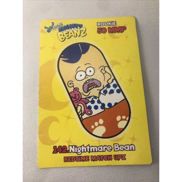 Mighty Beanz Rare #183 Sorcerer Bean CARD SERIES 2 (NO BEAN) Collectable - Picture 1 of 10
